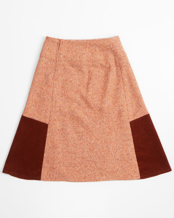 Винтажная твидовая юбка — фото 2