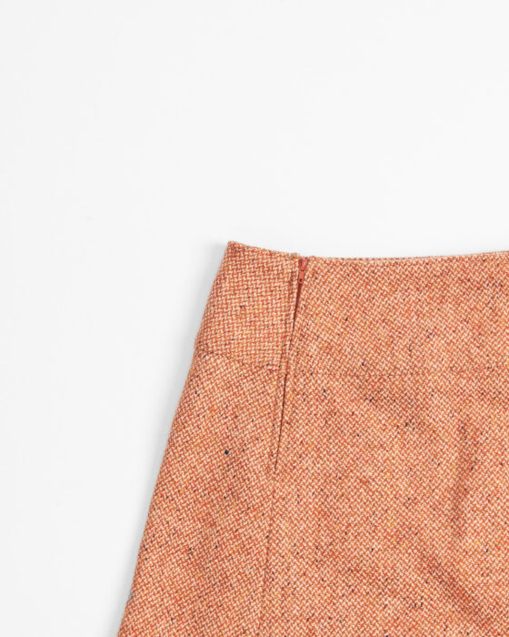 Винтажная твидовая юбка — фото 4