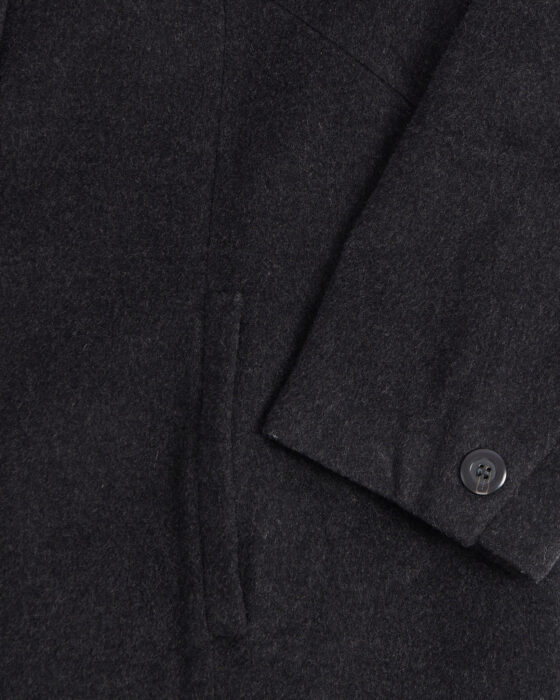 Пальто с меховым воротником — фото 4