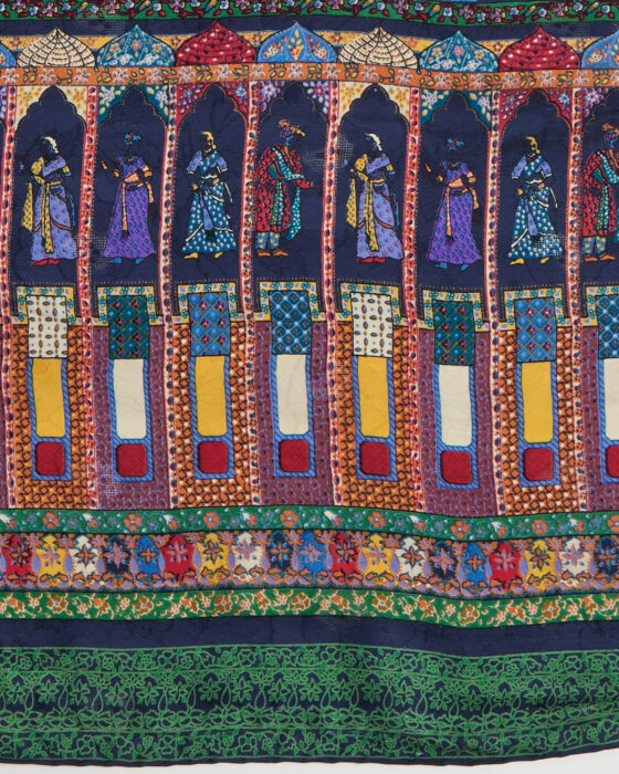 Винтажный шелковый платок made in Italy — фото 3