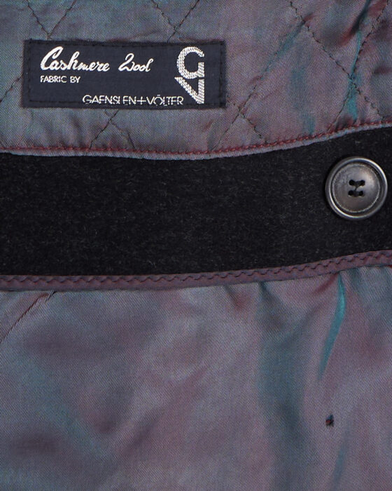 Винтажное двубортное пальто — фото 7