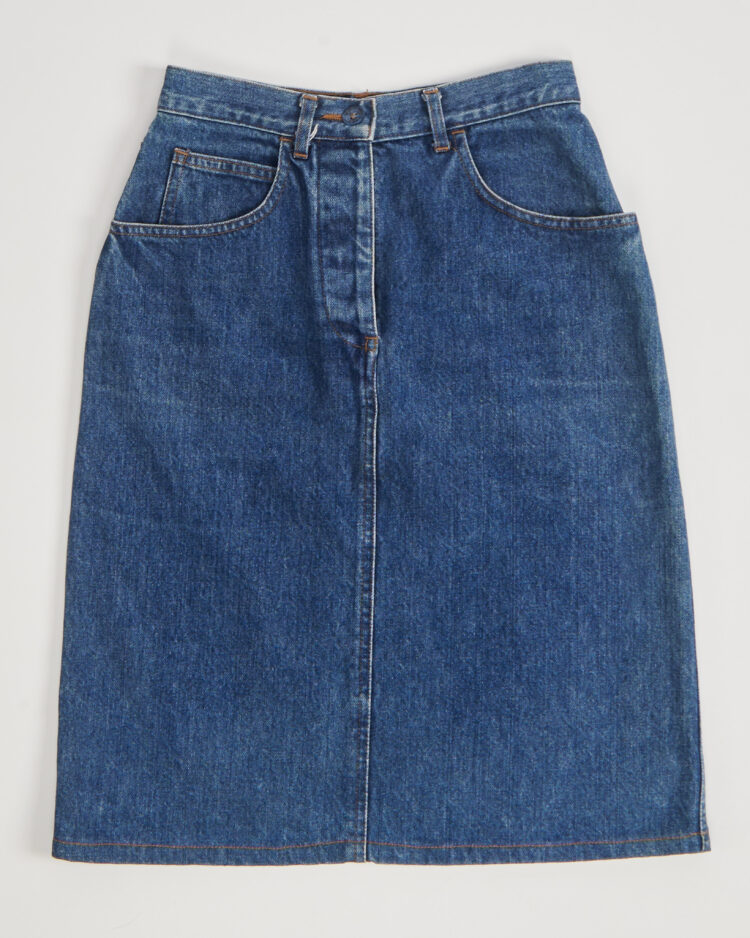 Винтажная джинсовая юбка Armani