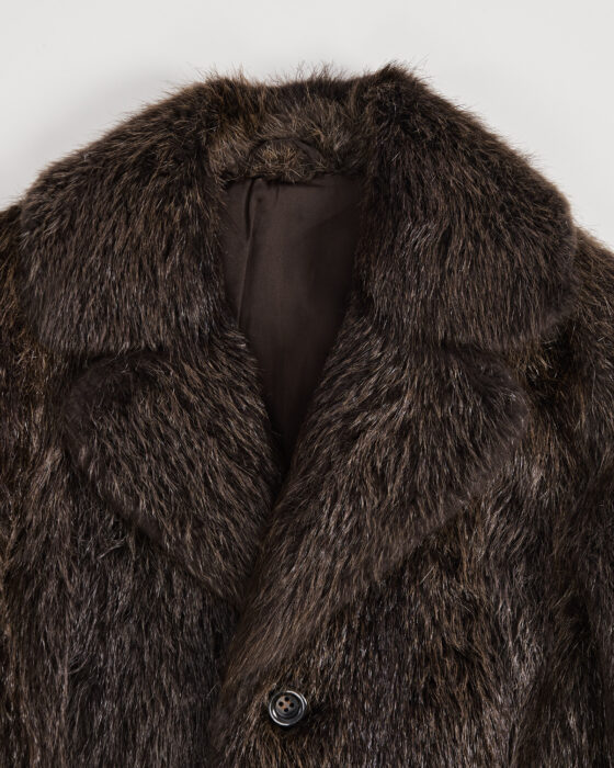 Шуба из меха ондатры — фото 3