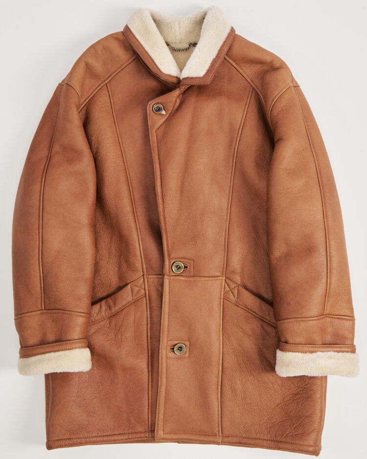 Винтажная дублёнка Carlo Сondini