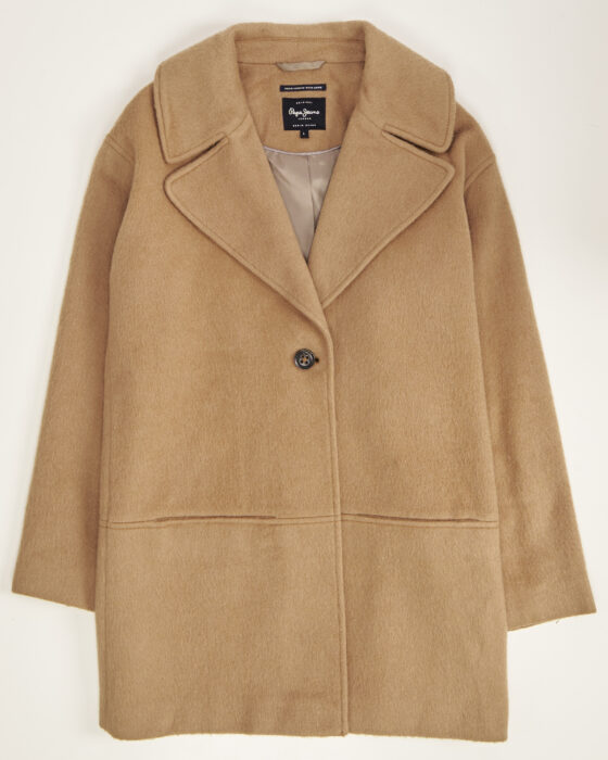 Короткое шерстяное пальто Pepe Jeans London