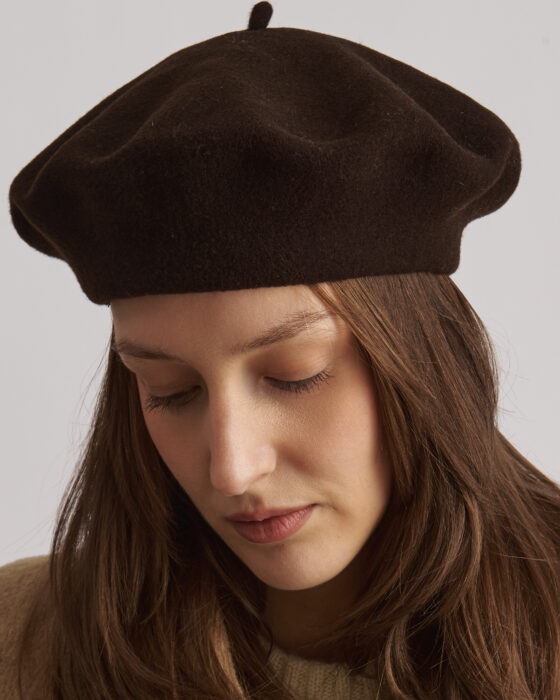 Берет из шерсти — фото 2