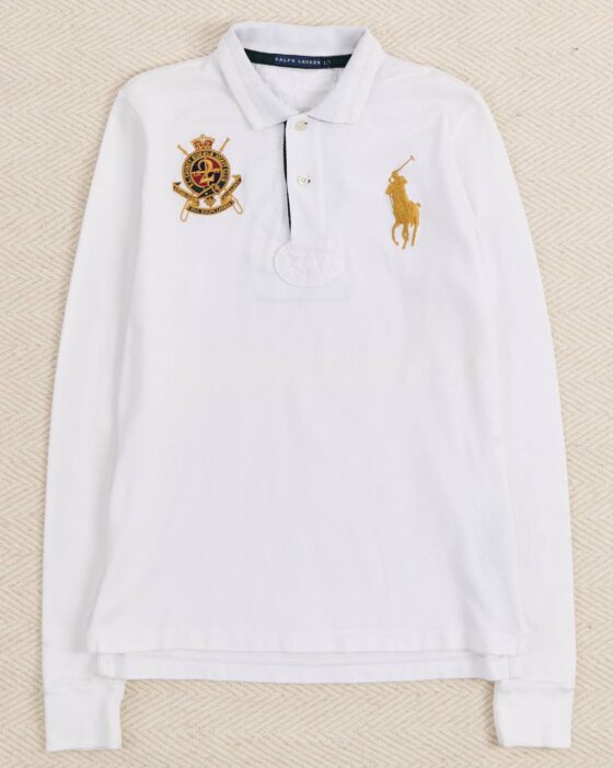 Поло Ralph Lauren с вышивкой Riders Club Ralph Lauren