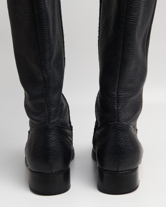 Кожаные сапоги A.Testoni A.Testoni — фото 9