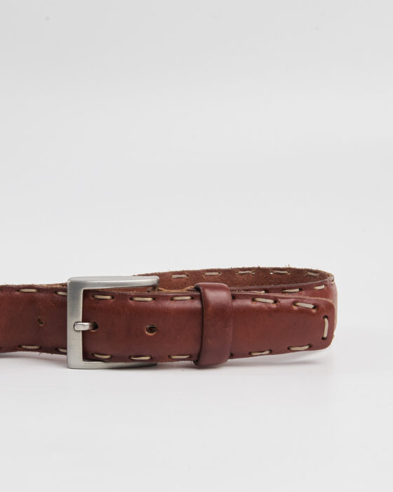 Винтажный кожаный ремень made in Italy Gardeur — фото 2