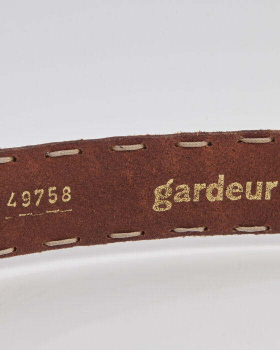 Винтажный кожаный ремень made in Italy Gardeur — фото 4