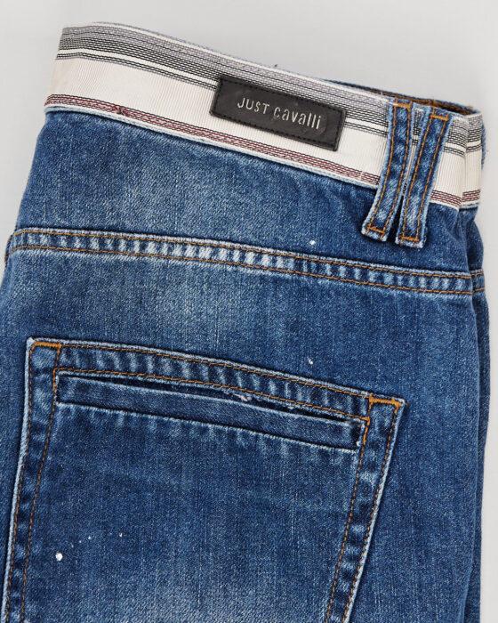 Джинсы Just Cavalli с контрастными лампасами Just Cavalli — фото 4