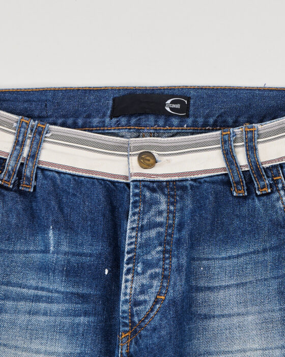 Джинсы Just Cavalli с контрастными лампасами Just Cavalli — фото 5