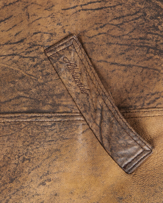 Винтажная кожаная куртка Alexander Alexander — фото 4