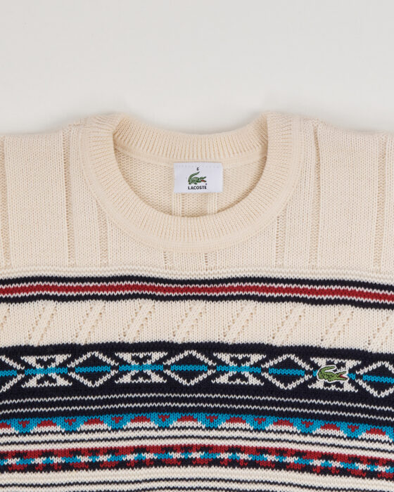 Свитер Lacoste с орнаментом Lacoste — фото 5