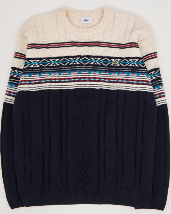 Свитер Lacoste с орнаментом Lacoste