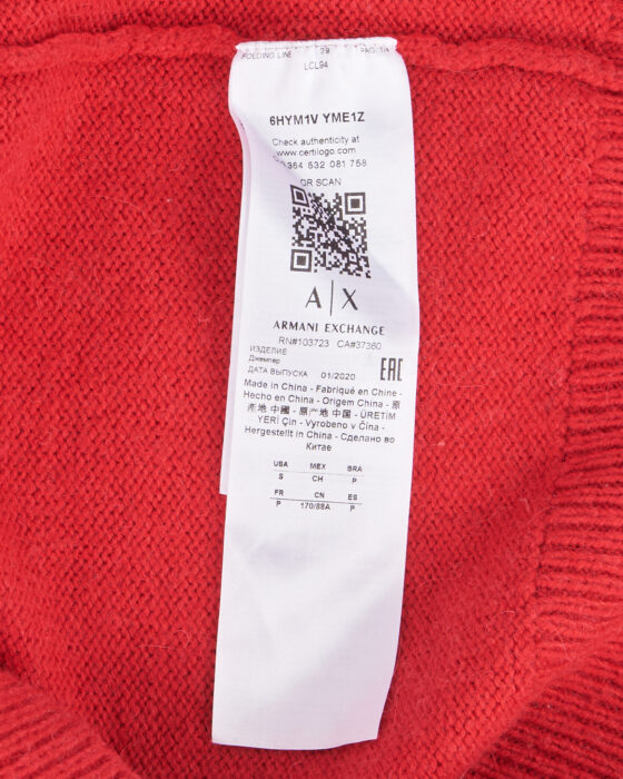 Свитер Armani Exchange Armani Exchange — фото 6