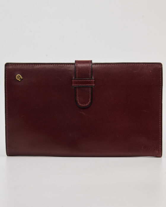 Винтажное портмоне из натуральной кожи