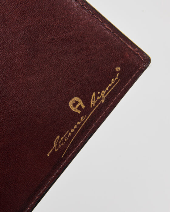 Винтажное портмоне из натуральной кожи — фото 7