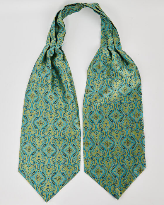 Винтажный шелковый галстук — фото 4