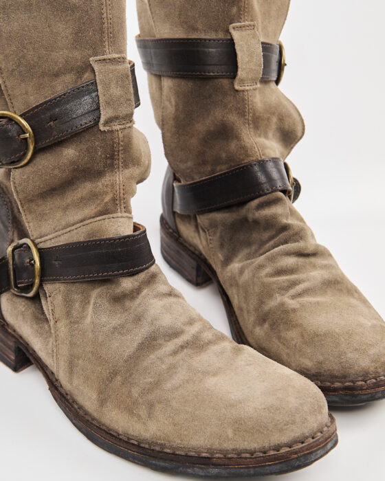 Винтажные замшевые ботинки Florentini Baker Florentini Baker — фото 9