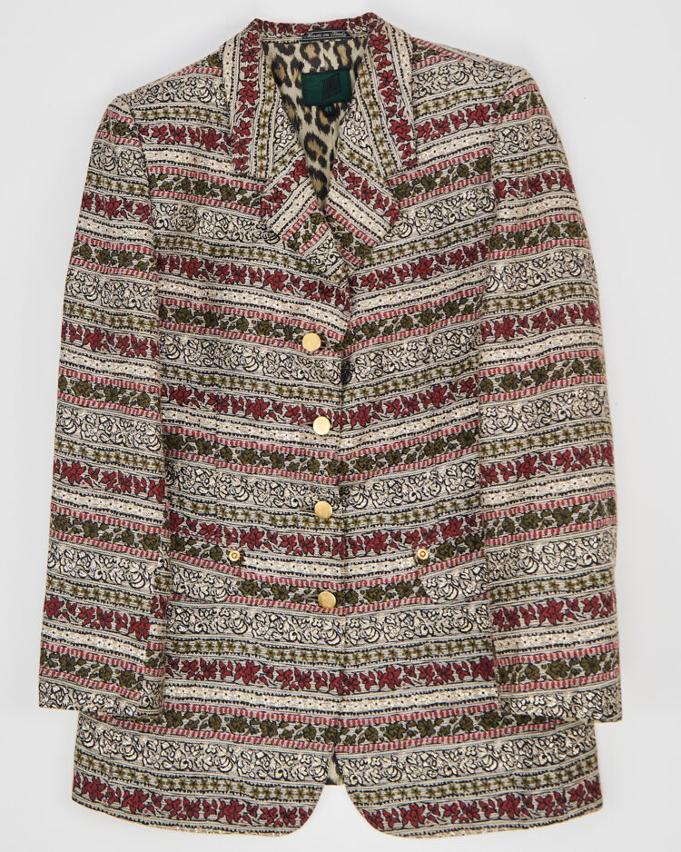 Жаккардовый жакет Junior Gaultier