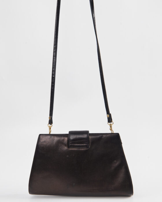 Винтажная кожаная сумка Enzo Enzo — фото 2