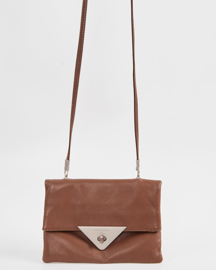 Винтажная кожаная сумка Renato Angi