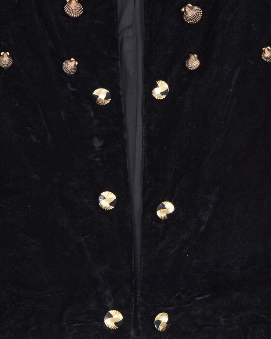 Винтажный бархатный жакет — фото 3