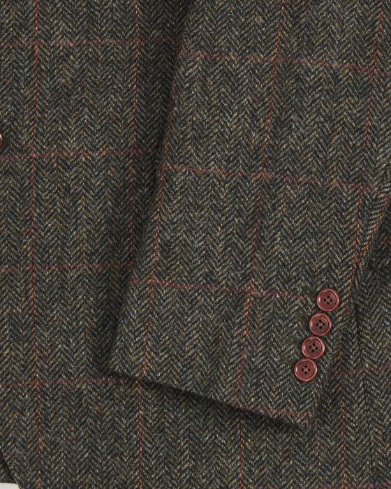 Винтажный пиджак из твида Crew clothing company — фото 5