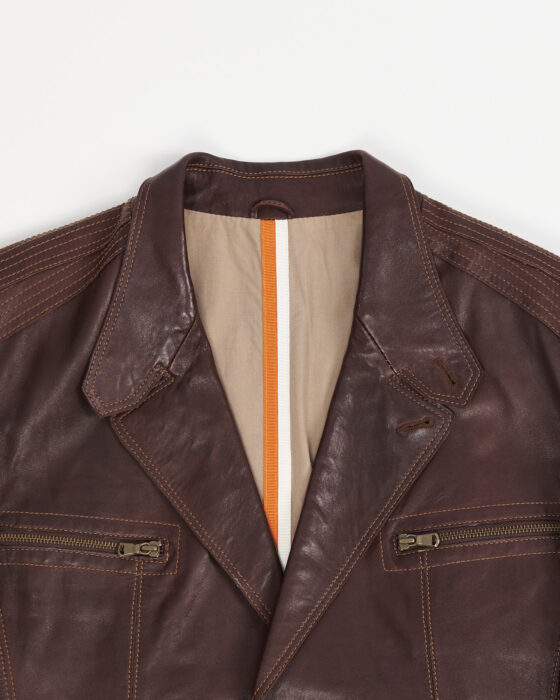 Винтажная кожаная куртка Kircilar Kircilar — фото 3