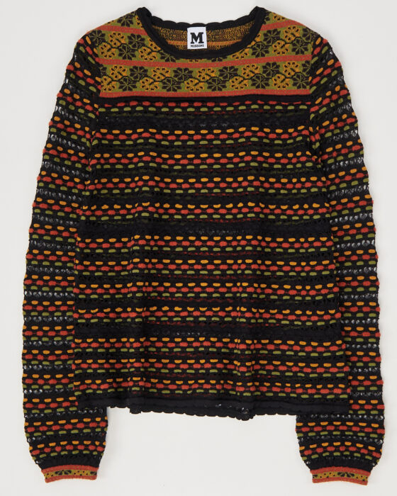Винтажный свитер Missoni с узором Missoni
