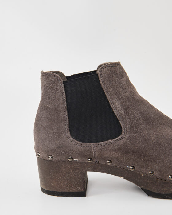 Винтажные замшевые клогги Softclox — фото 3