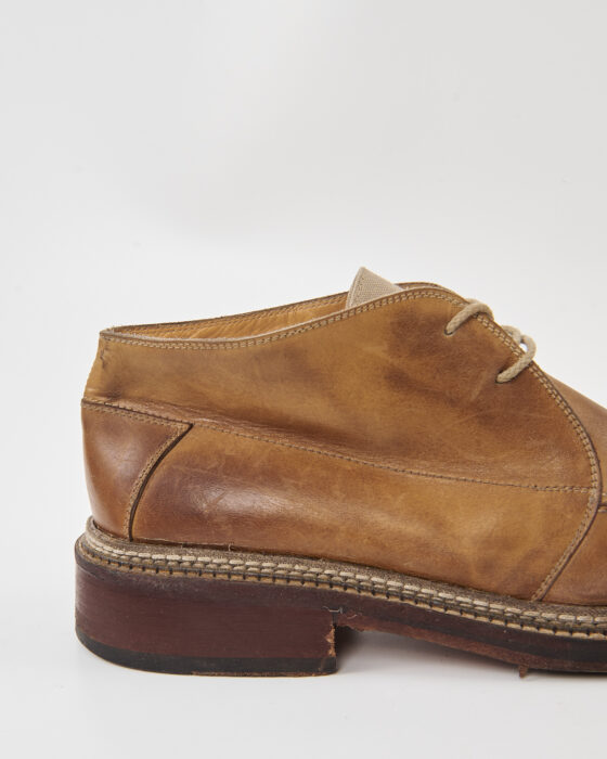 Винтажные кожаные ботинки Boston Boston — фото 4