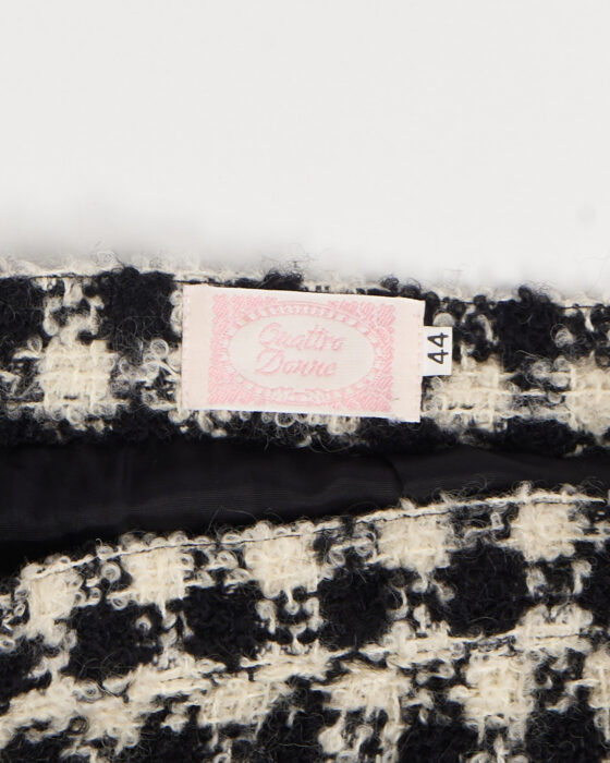 Винтажная юбка из шерсти Quattro dante — фото 4