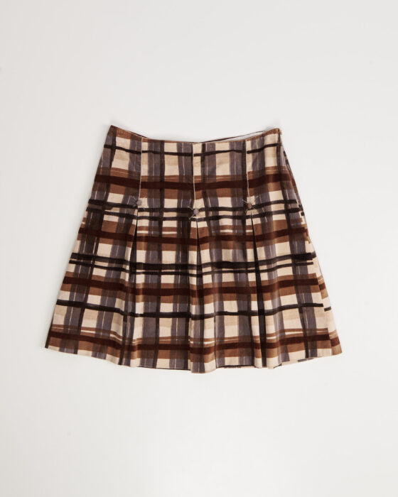 Винтажная юбка в клетку Spirit
