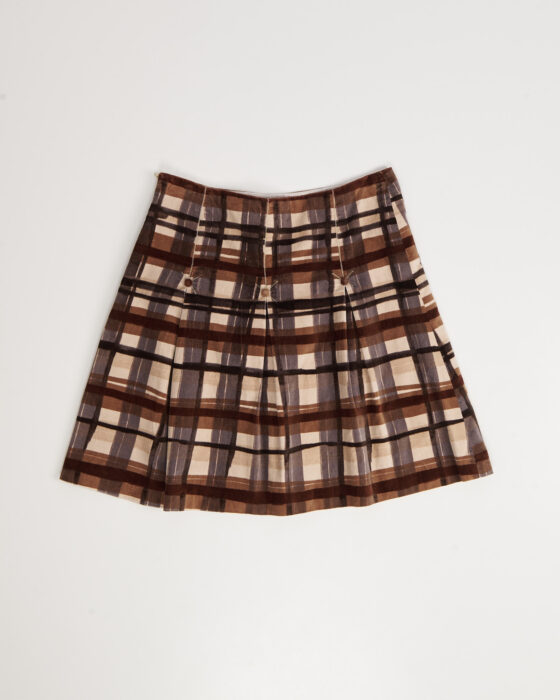 Винтажная юбка в клетку Spirit — фото 4