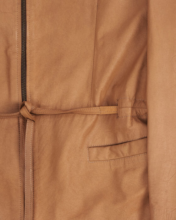 Винтажная кожаная куртка — фото 4