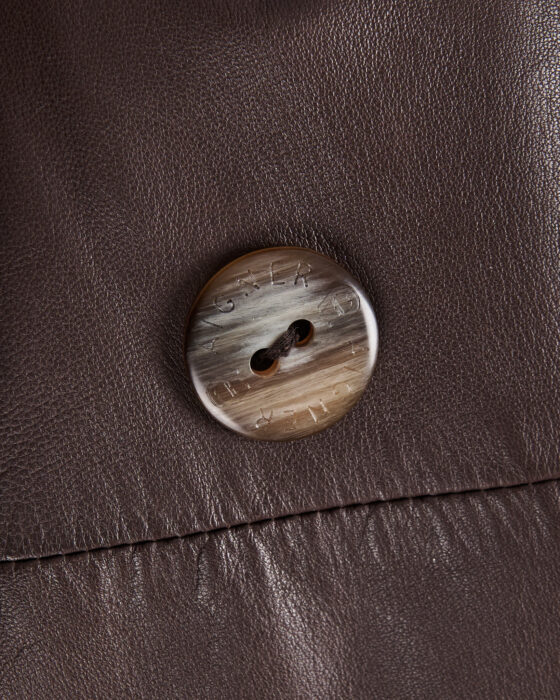 Винтажный кожаный тренч Aigner Aigner — фото 6