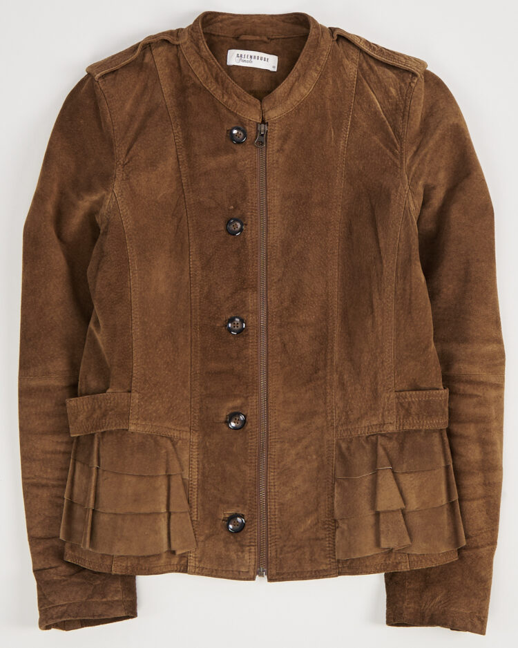 Винтажная кожаная куртка