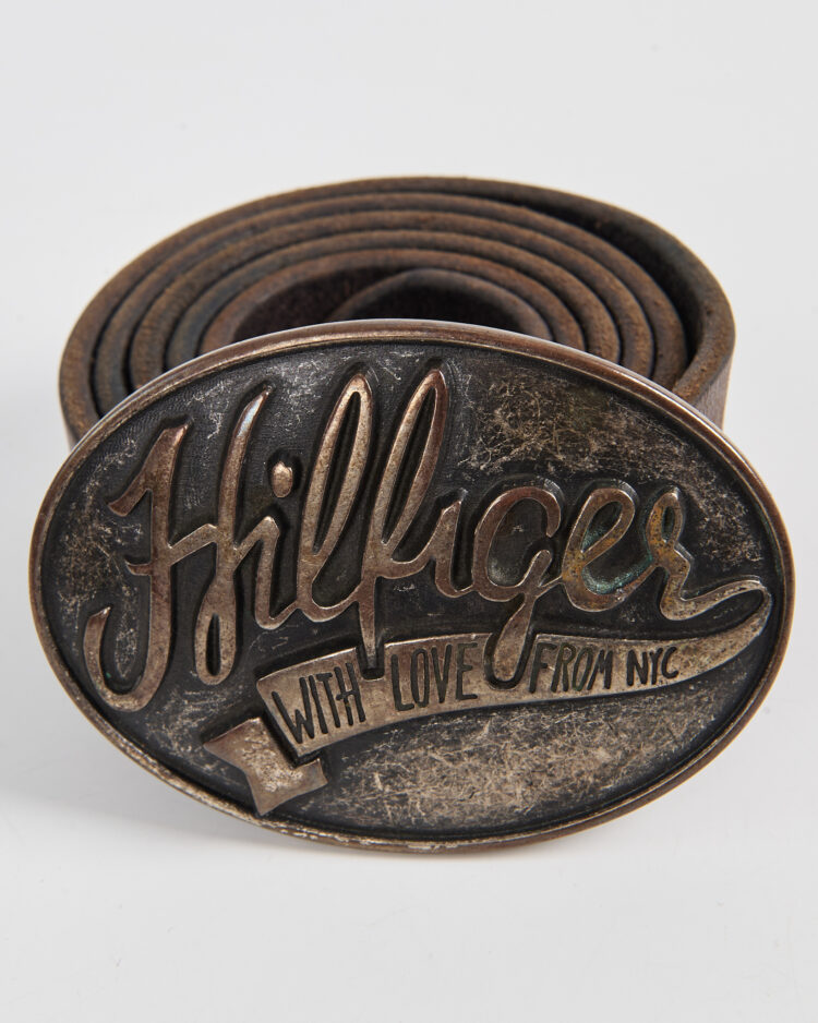 Кожаный ремень Hilfiger