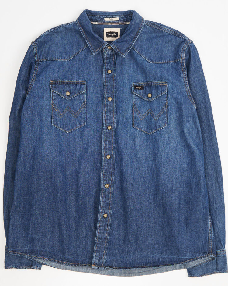 Джинсовая рубашка Wrangler