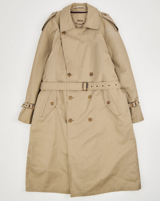 Винтажный тренч made in Portugal Melka