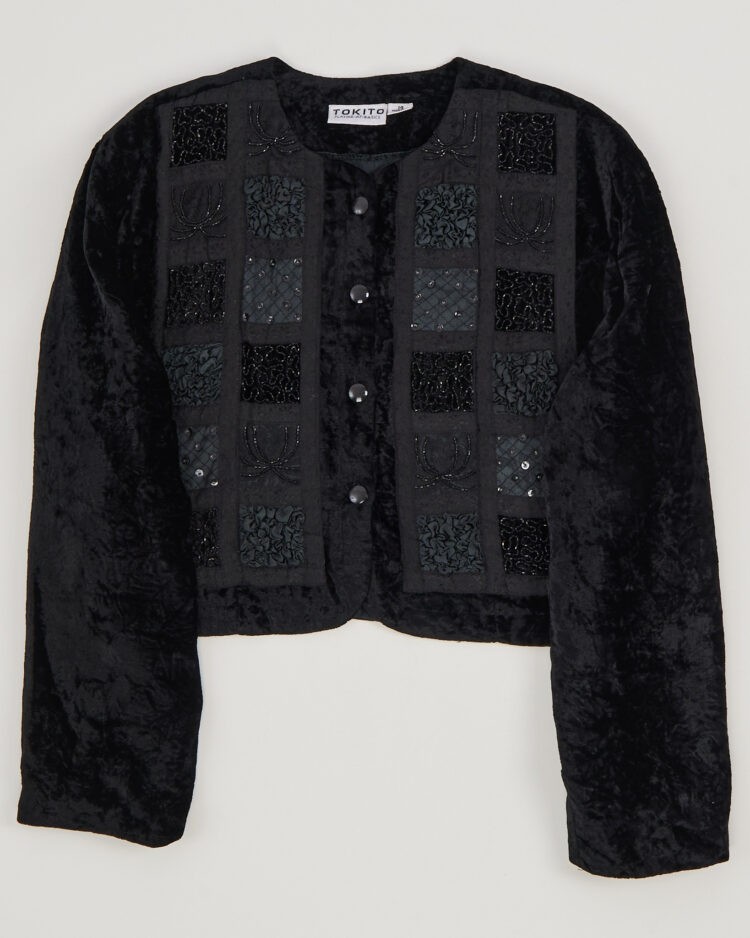 Бархатный жакет Tokito