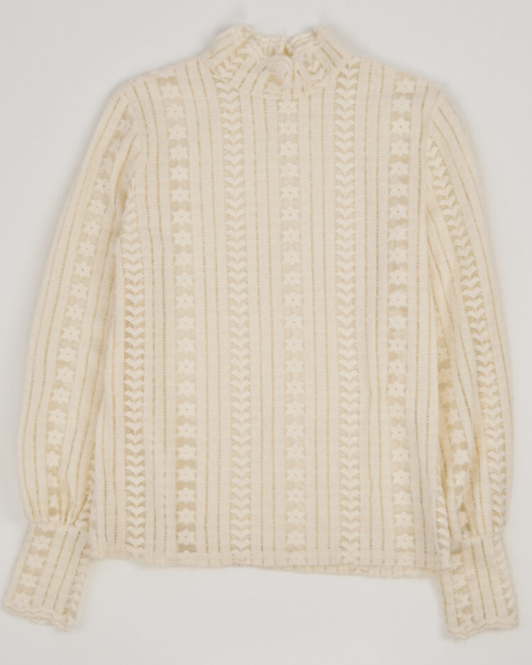 Кружевной джемпер