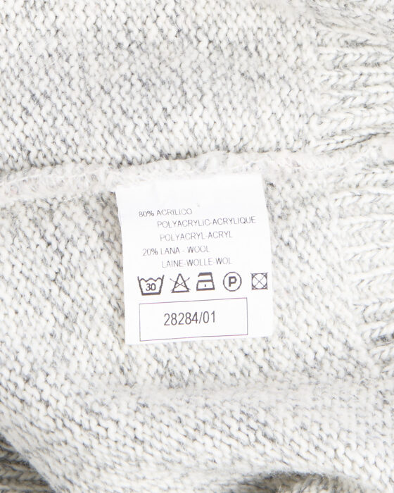 Винтажный  свитер с воротником на молнии Yes man — фото 6