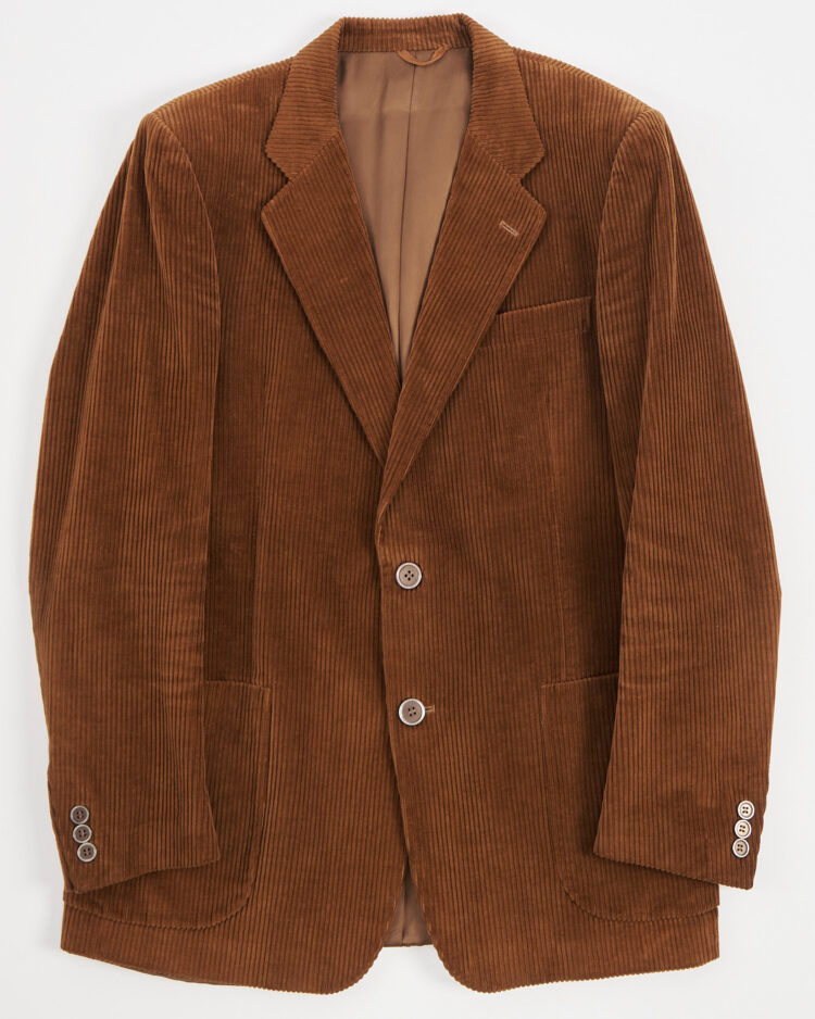 Винтажный вельветовый пиджак Duca Visconti di Modrone