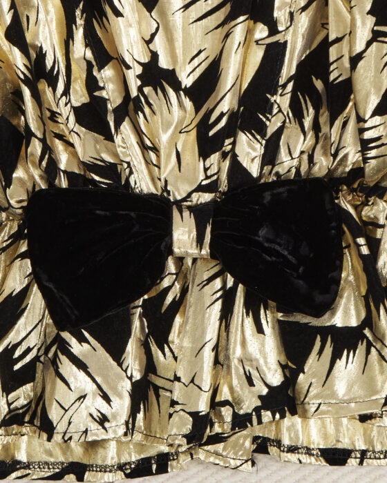 Винтажная блуза из ламе — фото 3