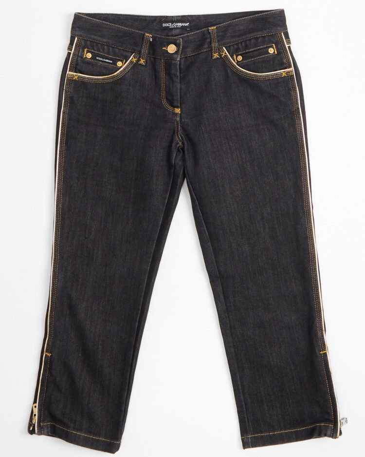 Архивные джинсы-капри Dolce & Gabbana