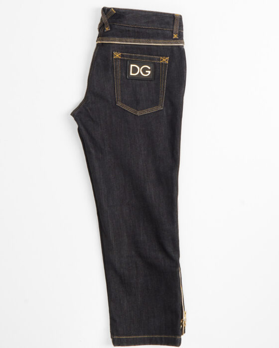 Архивные джинсы-капри Dolce & Gabbana Dolce & Gabbana — фото 2