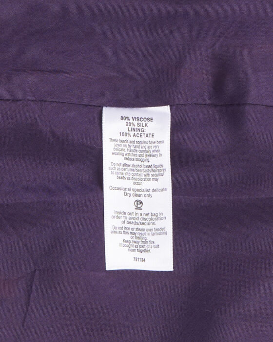 Винтажное бархатное платье — фото 5